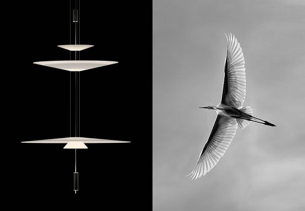 Vibia - Design Concept Delicately - Flying shapes